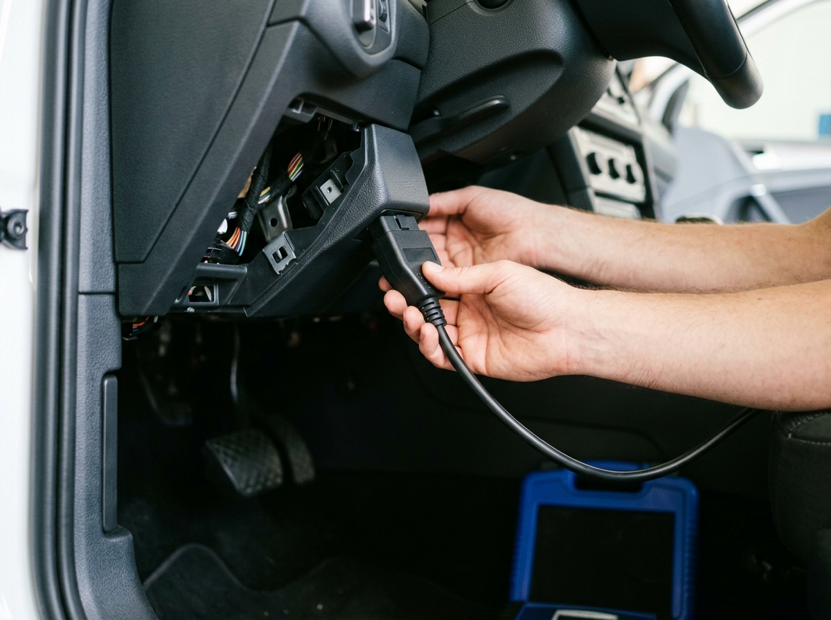 OBD-Anschluss zur Fahrzeugdiagnose